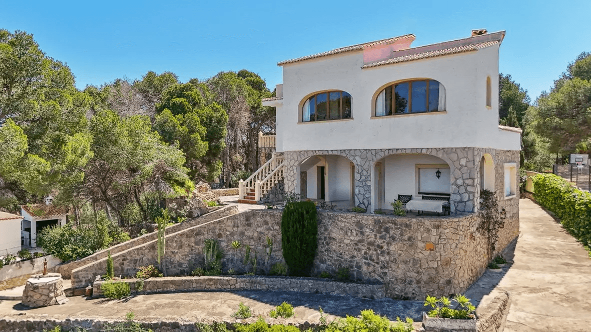 Gran villa con las vistas más impresionantes de Dénia.
