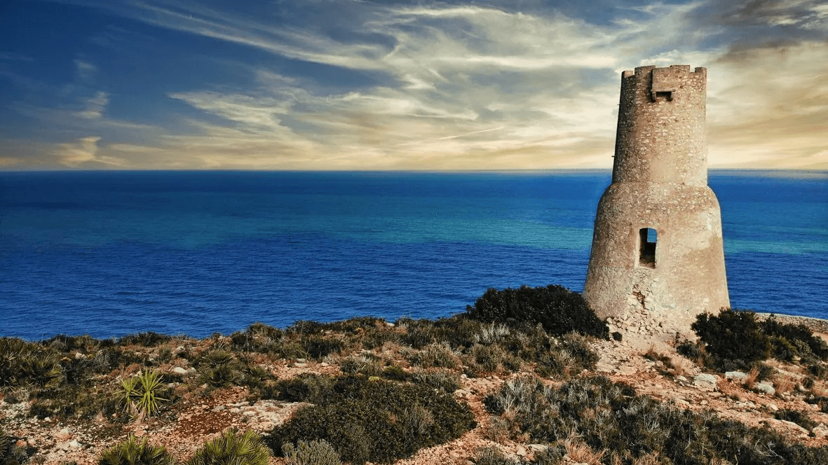 Impresionante villa con vistas al mar en Dénia.