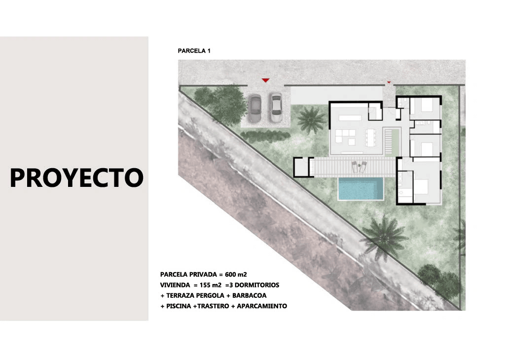 Villa de obra nueva a un paso de la ciudad.