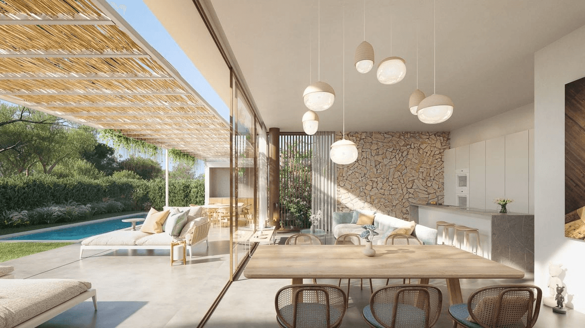 Villa con proyecto de llave en mano a un paso del centro de Dénia.