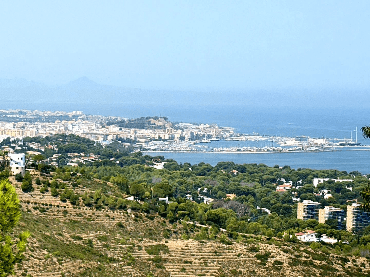 Villa para reformar con las mejores vistas de Dénia.