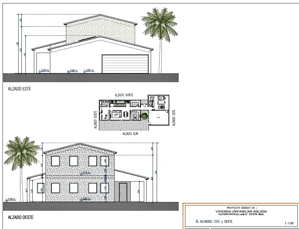 Finca en Denia con proyecto de vivienda