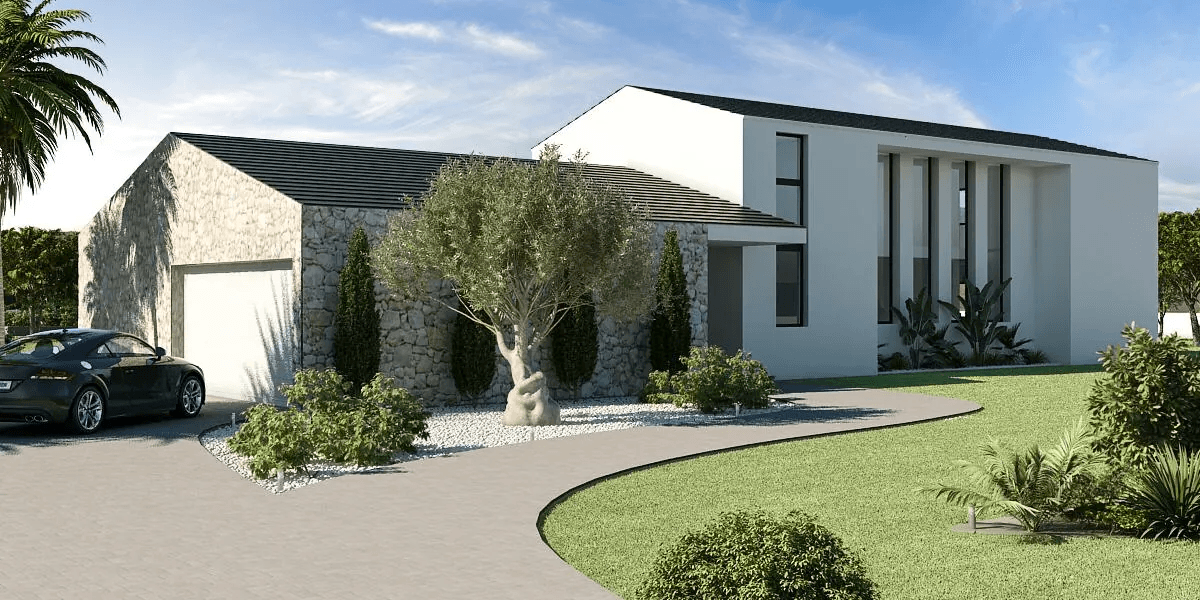 Finca en Denia con proyecto de vivienda