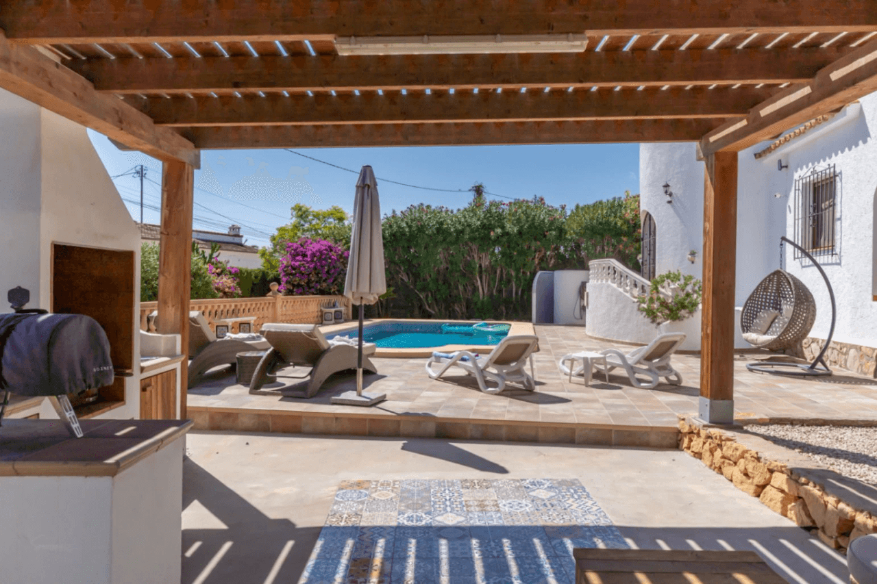 Villa con vistas al mar en Benissa Costa (La Fustera)
