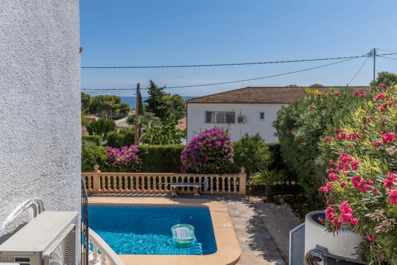 Villa con vistas al mar en Benissa Costa (La Fustera)