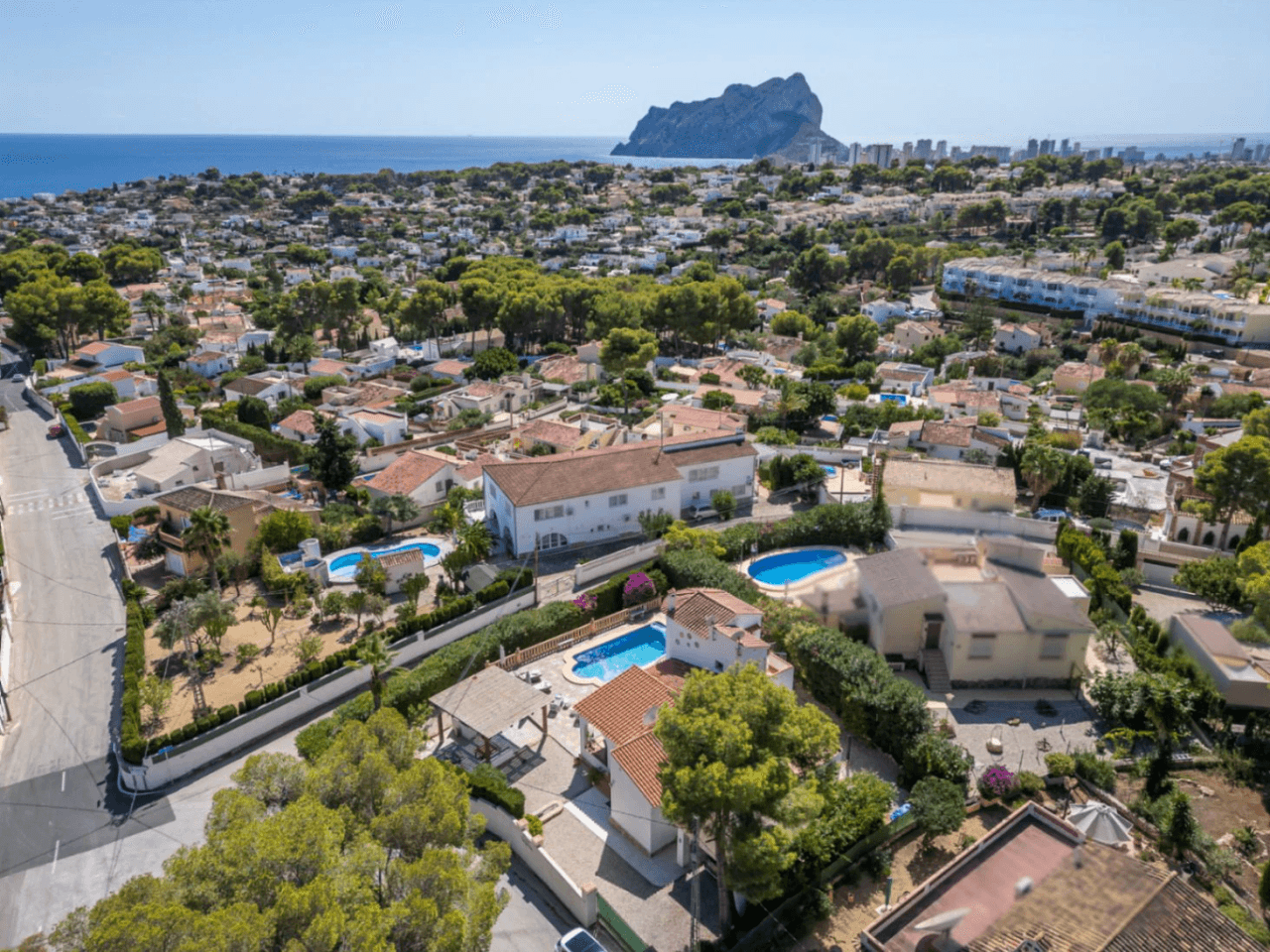 Villa con vistas al mar en Benissa Costa (La Fustera)