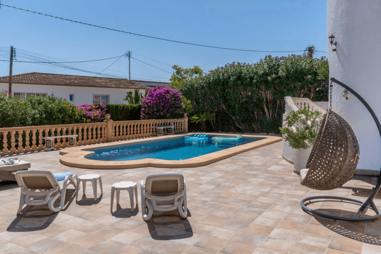 Villa con vistas al mar en Benissa Costa (La Fustera)