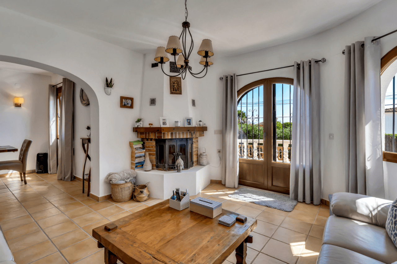 Villa con vistas al mar en Benissa Costa (La Fustera)