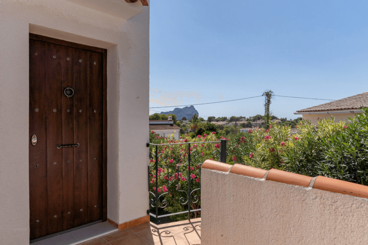 Villa con vistas al mar en Benissa Costa (La Fustera)