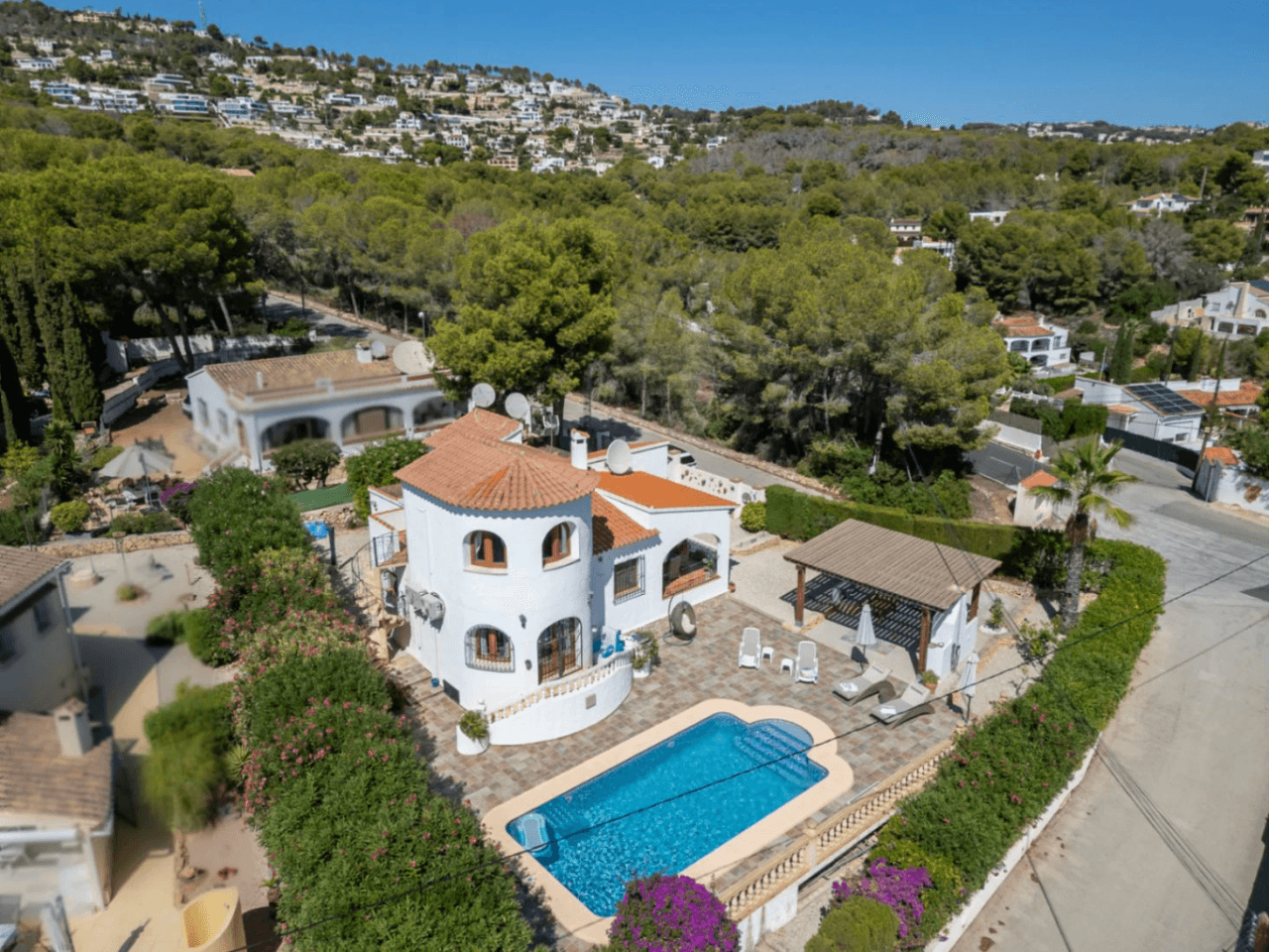 Villa con vistas al mar en Benissa Costa (La Fustera)
