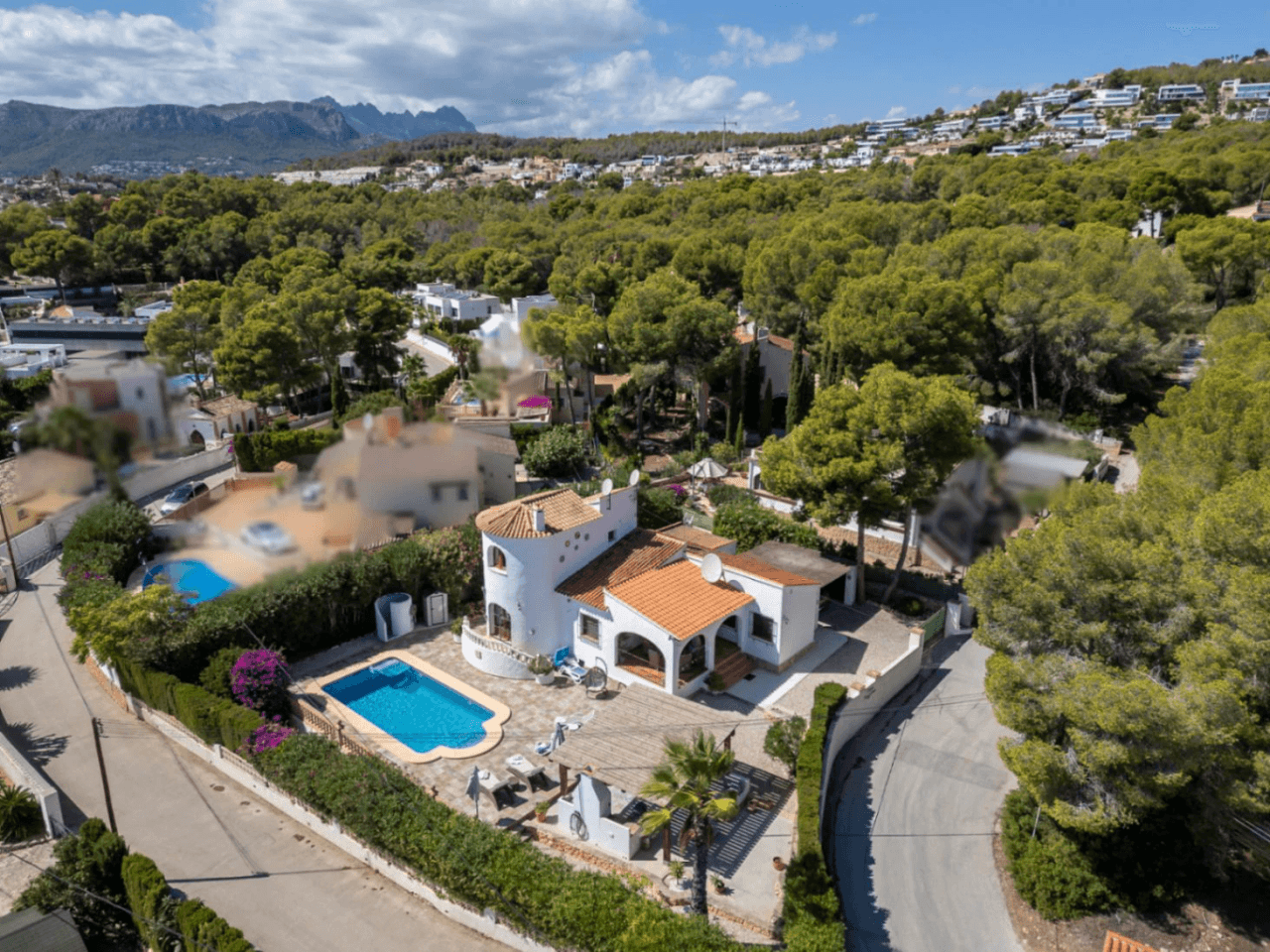 Villa con vistas al mar en Benissa Costa (La Fustera)