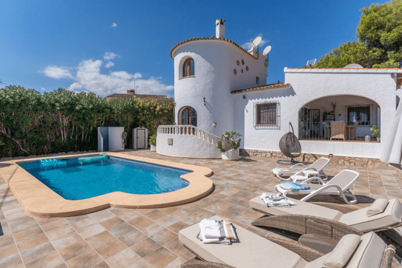 Villa con vistas al mar en Benissa Costa (La Fustera)
