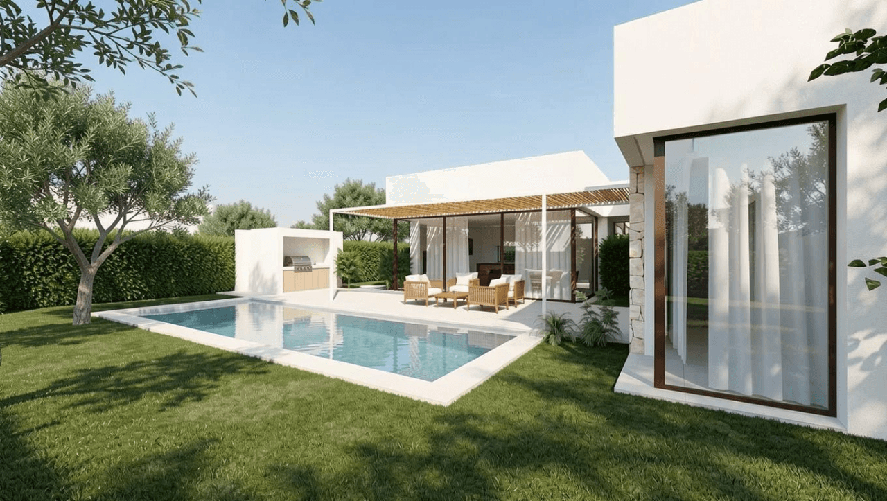 Villa con proyecto de llave en mano a un paso del centro de Dénia.