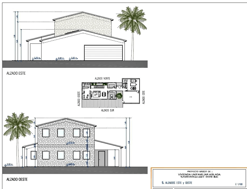 Finca en Denia con proyecto de vivienda