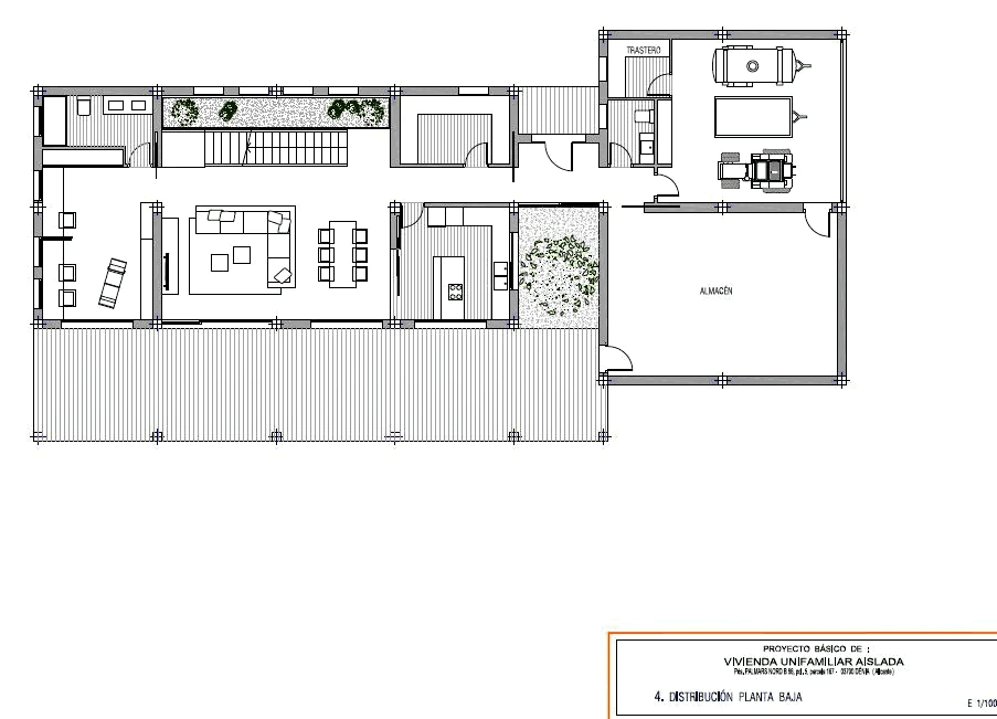 Finca en Denia con proyecto de vivienda
