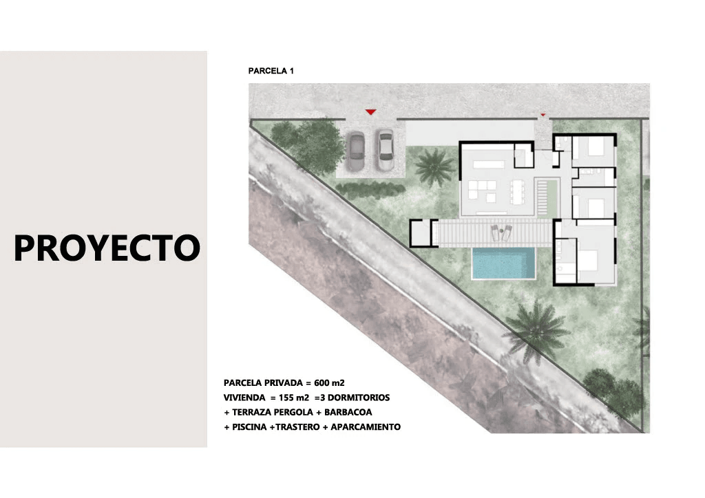 Villa de obra nueva a un paso de la ciudad.