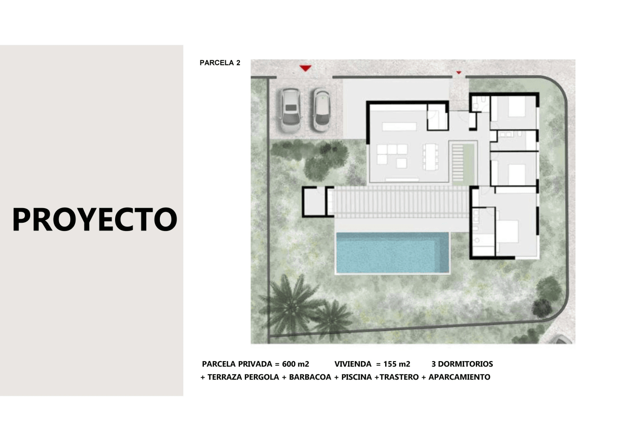 Villa de obra nueva a un paso de la ciudad.