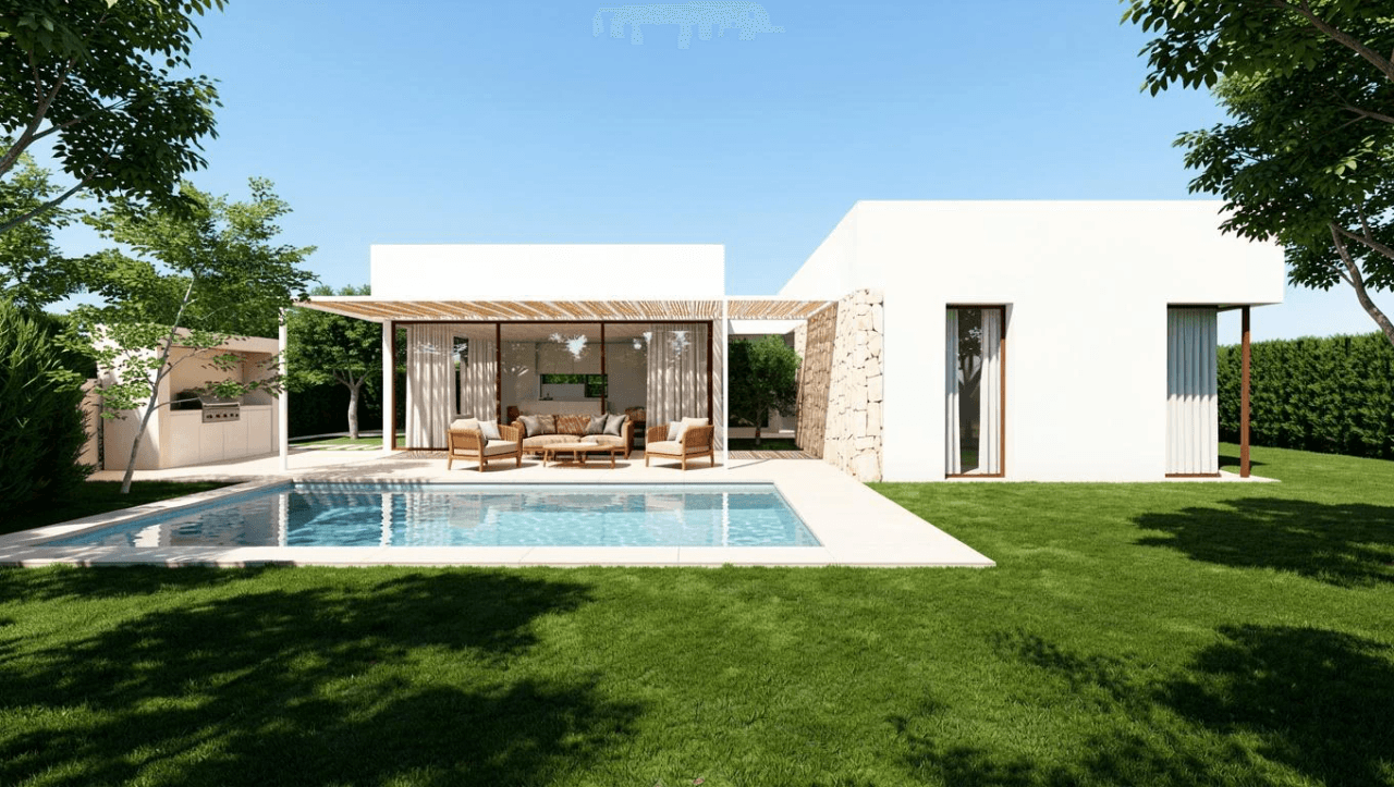 Villa con proyecto de llave en mano a un paso del centro de Dénia.