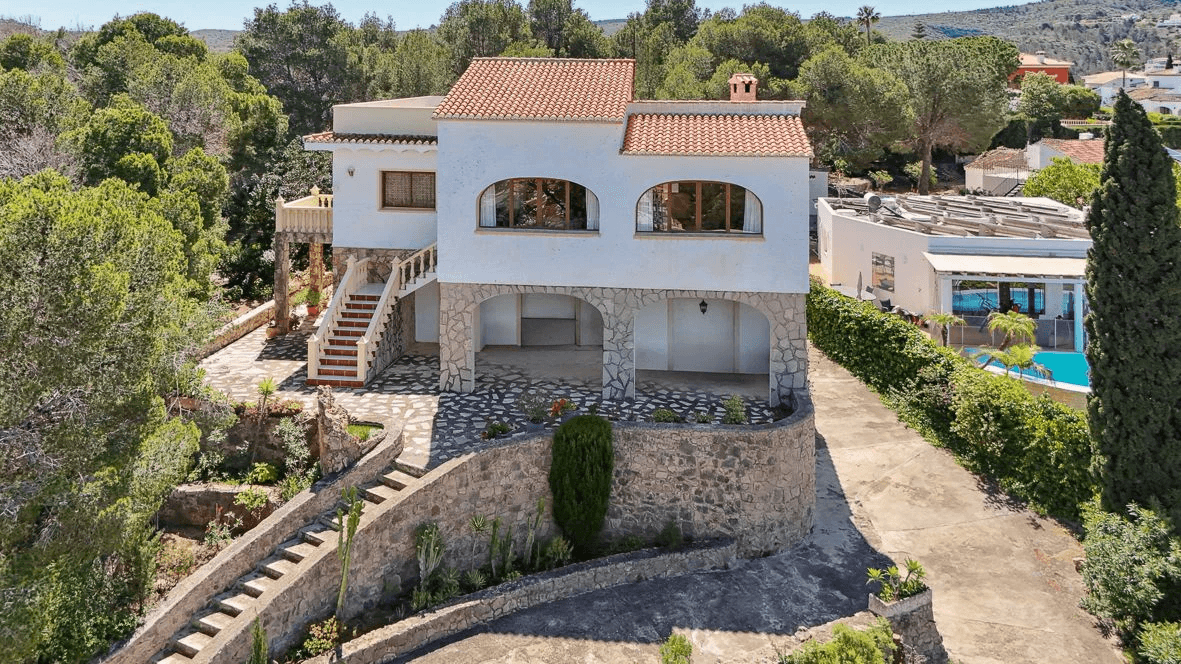 Gran villa con las vistas más impresionantes de Dénia.