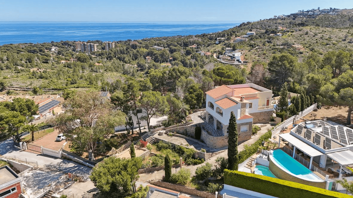 Gran villa con las vistas más impresionantes de Dénia.