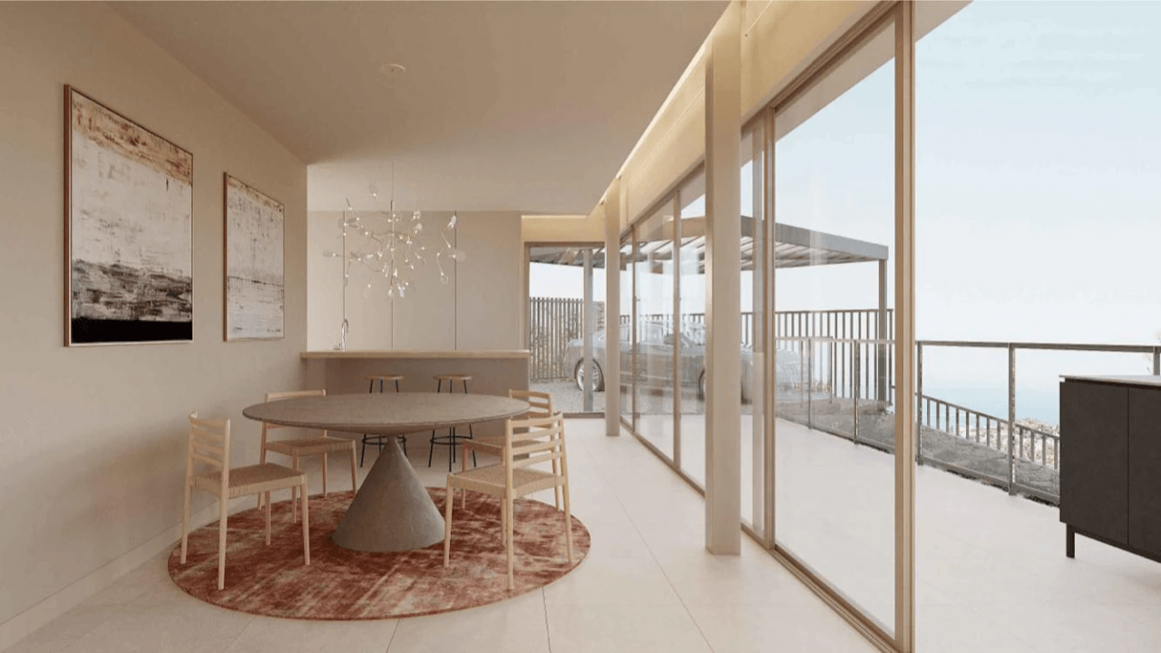 "Maison Montgó" : Projet d'Architecte avec Permis Accordé et Vues Infinites à Dénia.